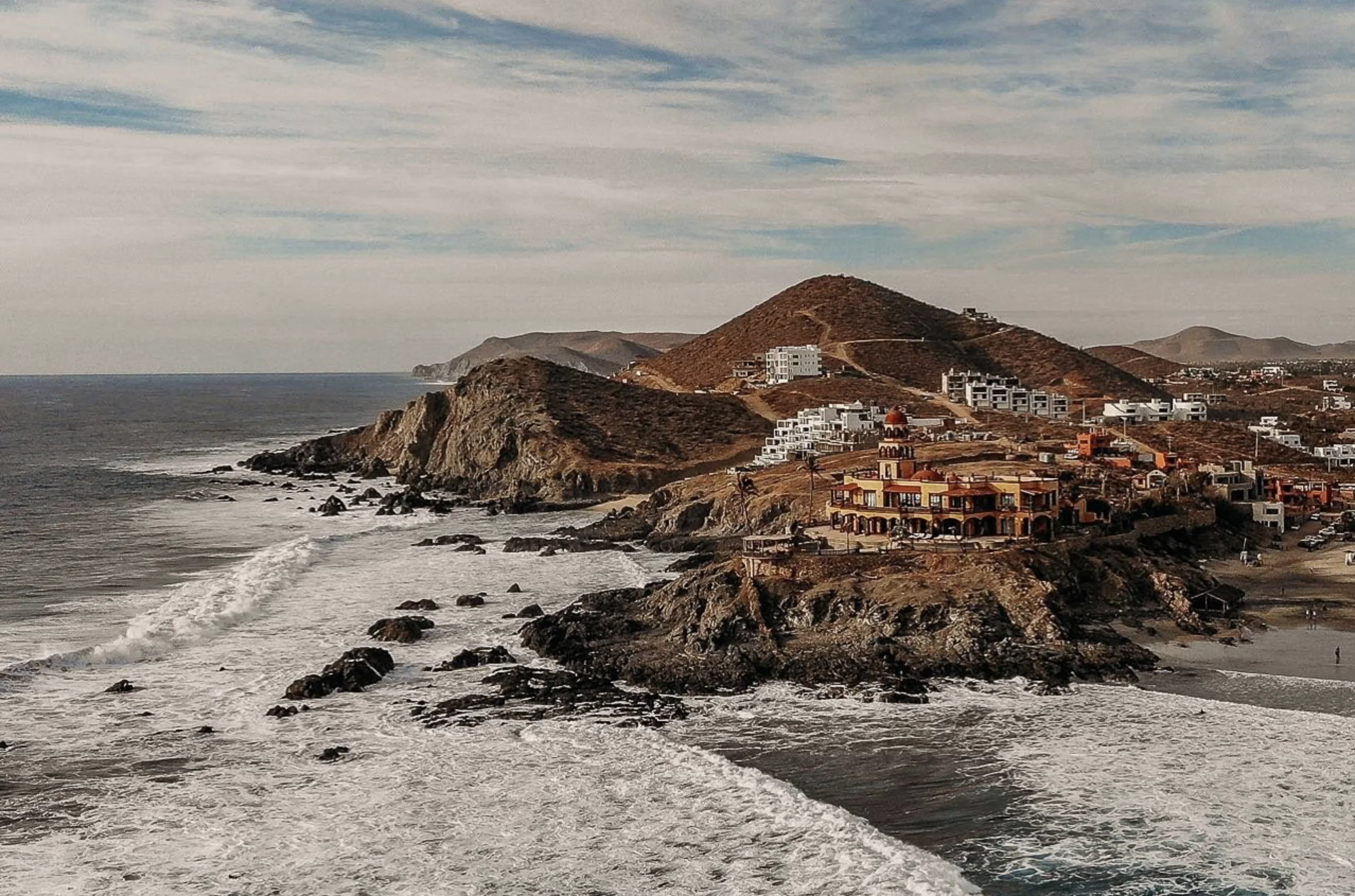 Cerritos cliffs and cove — Baja Pacific