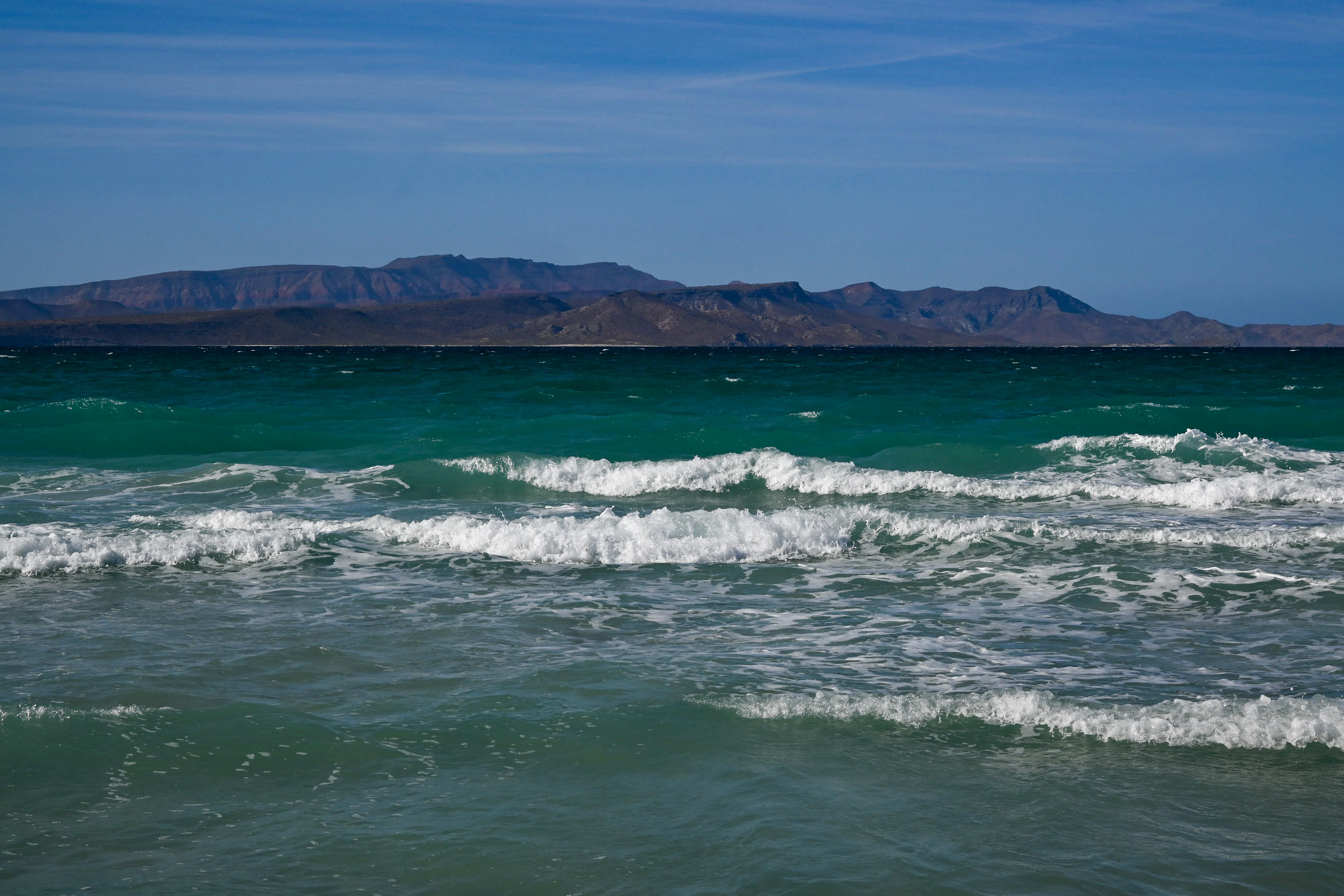 Playa El Tecolote beach La Paz