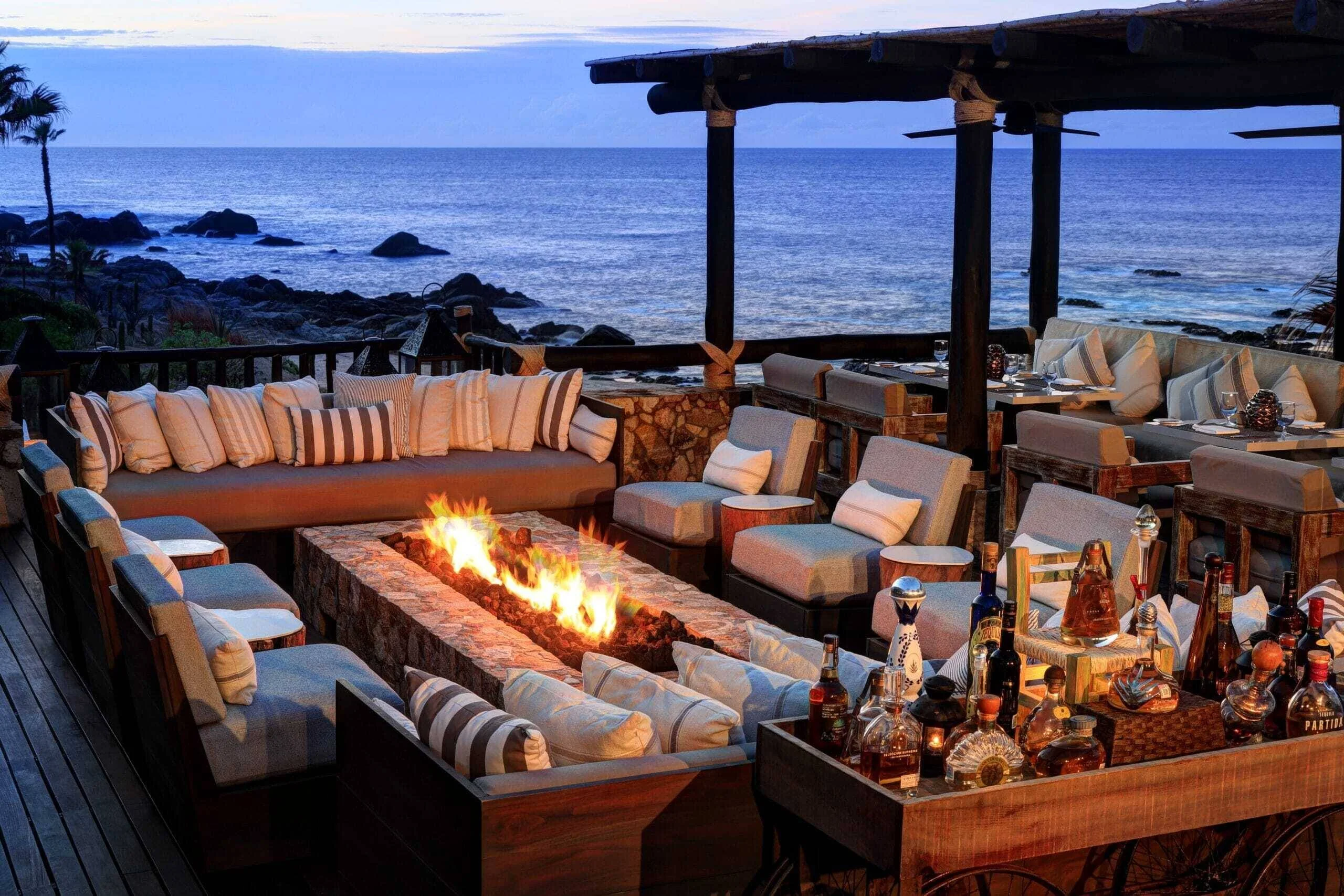 Esperanza Auberge — fire pit