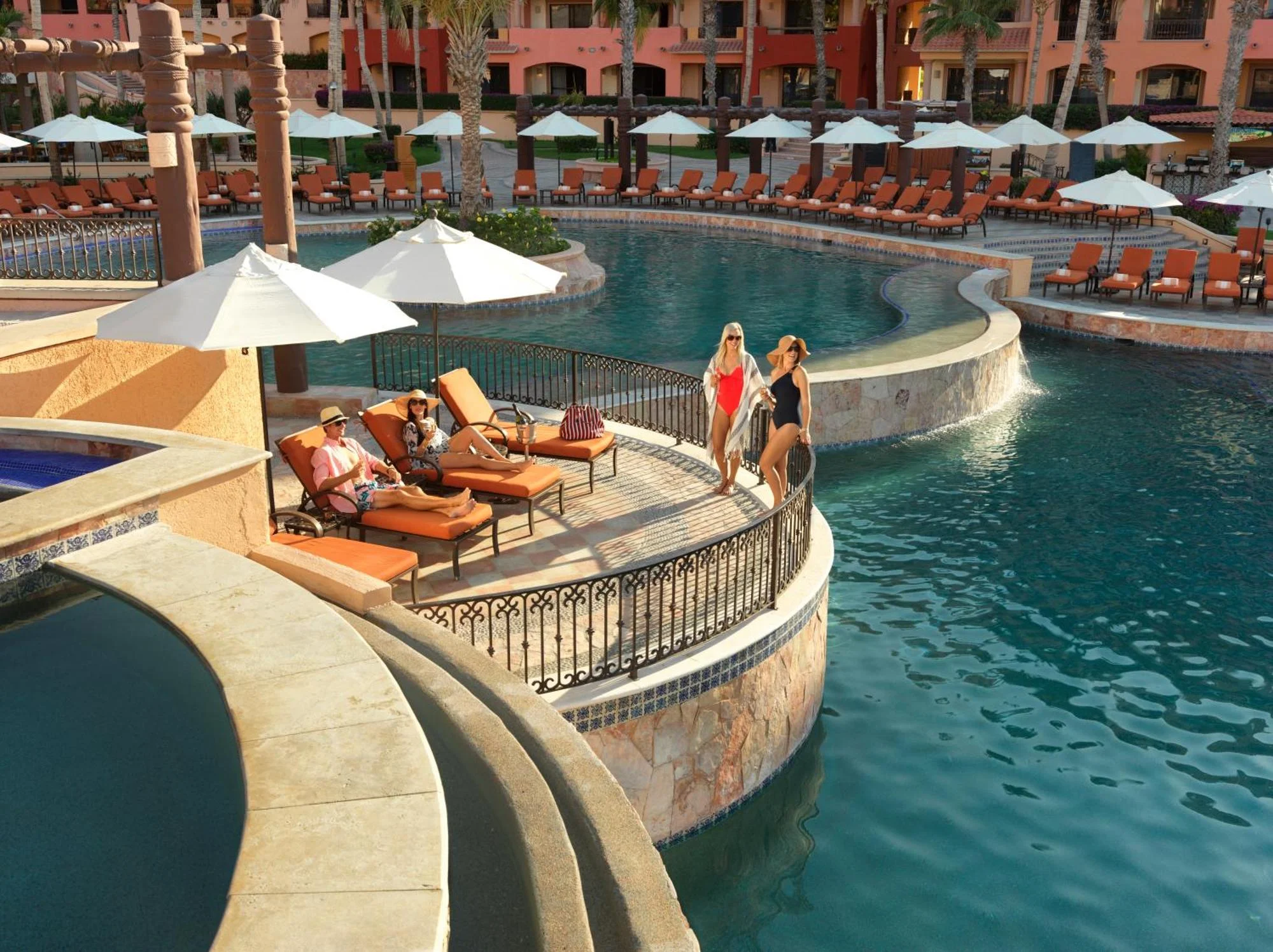 Playa Grande — poolside relaxation
